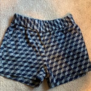 J.crew next blue shorts